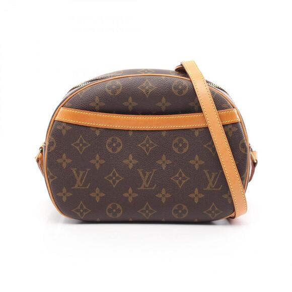 LOUIS VUITTON Brown Monogram Leather Shoulder Bag - Picture 1 of 11